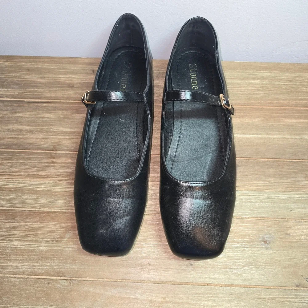 Stunner black faux